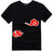 Akatsuki T Shirt Anime Naruto Men T-Shirts Itachi Uchiha