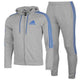 Adidas Grey Bleu Tracksuit Men